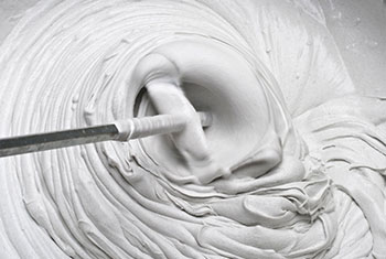 Alçı sıva karışımı